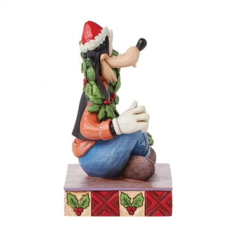 Disney Traditions Goofy Kerstmis 12 cm