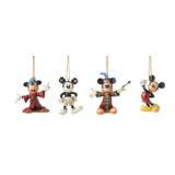 Disney Traditions Mickey Mouse Set van 4 Ornamenten Disney Traditions Mickey Mouse Set van 4 Ornamenten
