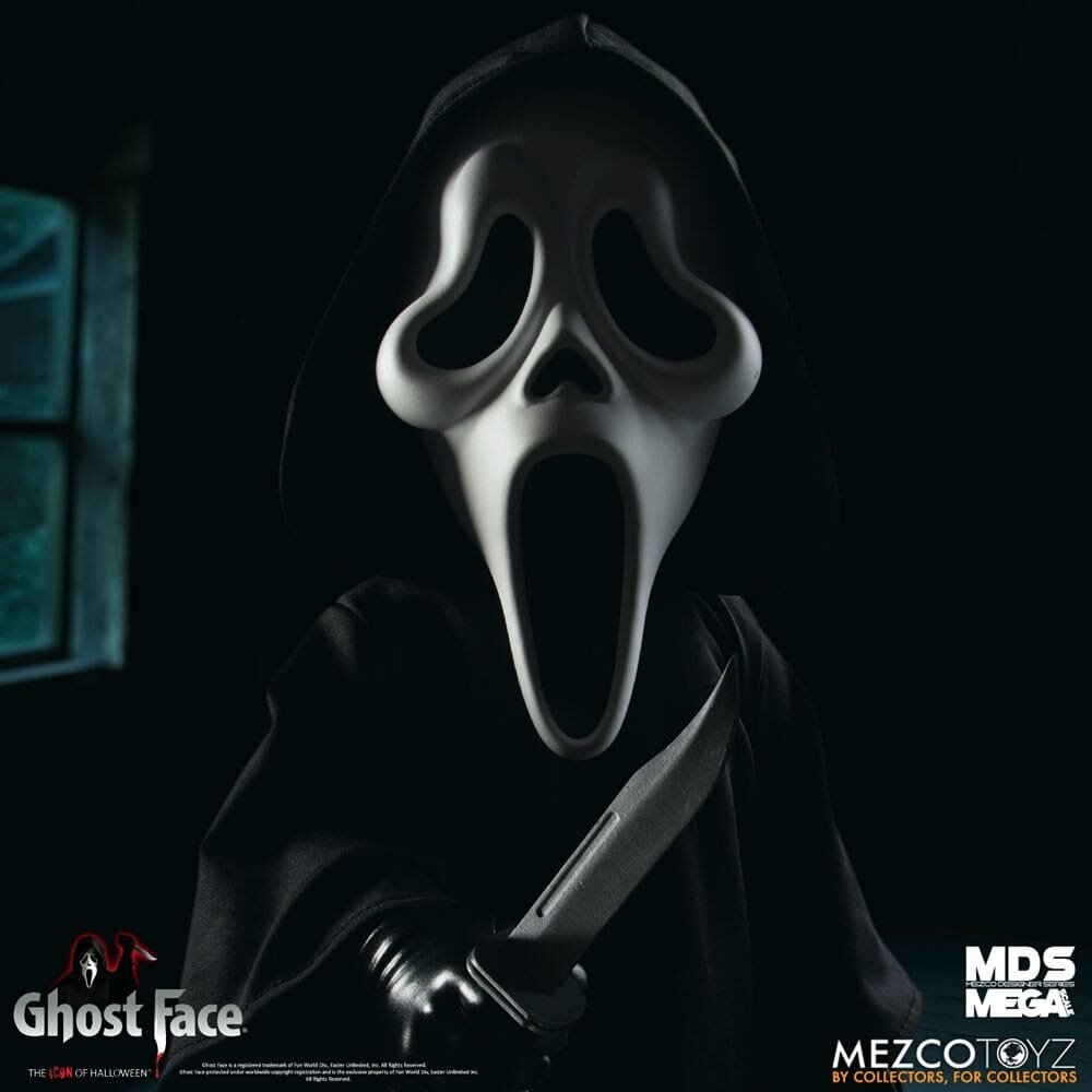 Mezco Toyz Ghost Face MDS Mega Scale Plush Doll Ghost Face 38 cm Mezco Toyz Ghost Face MDS Mega Scale Plush Doll Ghost Face 38 cm
