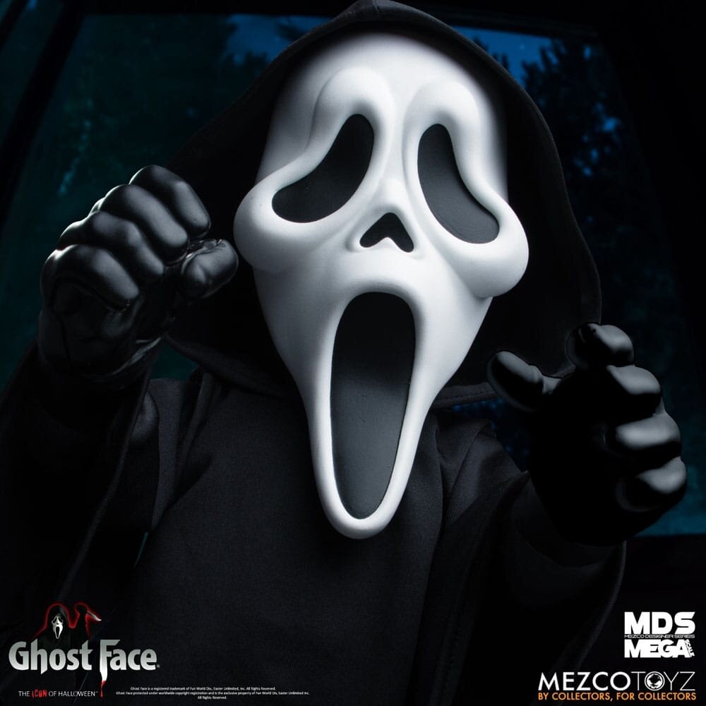 Mezco Toyz Ghost Face MDS Mega Scale Plush Doll Ghost Face 38 cm Mezco Toyz Ghost Face MDS Mega Scale Plush Doll Ghost Face 38 cm
