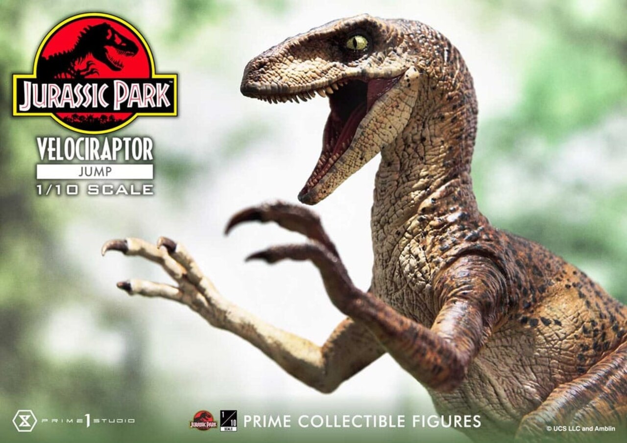 Prime 1 Studio Jurassic Park Prime Collectibles Statue 1/10 Velociraptor Jump 21 cm Prime 1 Studio Jurassic Park Prime Collectibles Statue 1/10 Velociraptor Jump 21 cm