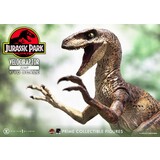 Prime 1 Studio Jurassic Park Prime Collectibles Statue 1/10 Velociraptor Jump 21 cm
