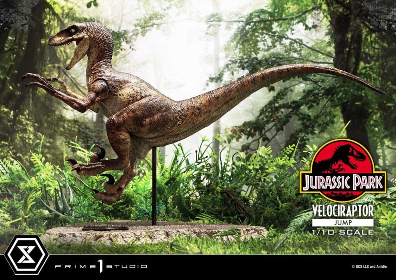 Prime 1 Studio Jurassic Park Prime Collectibles Statue 1/10 Velociraptor Jump 21 cm Prime 1 Studio Jurassic Park Prime Collectibles Statue 1/10 Velociraptor Jump 21 cm