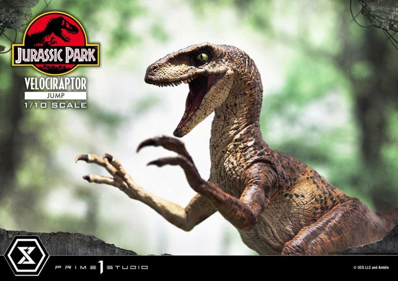 Prime 1 Studio Jurassic Park Prime Collectibles Statue 1/10 Velociraptor Jump 21 cm Prime 1 Studio Jurassic Park Prime Collectibles Statue 1/10 Velociraptor Jump 21 cm