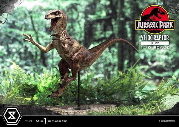 Prime 1 Studio Jurassic Park Prime Collectibles Statue 1/10 Velociraptor Jump 21 cm Prime 1 Studio Jurassic Park Prime Collectibles Statue 1/10 Velociraptor Jump 21 cm