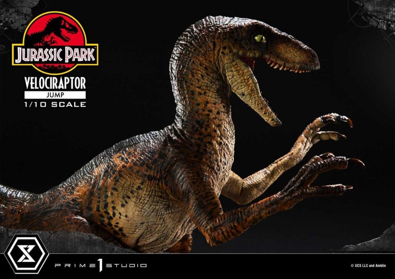 Prime 1 Studio Jurassic Park Prime Collectibles Statue 1/10 Velociraptor Jump 21 cm Prime 1 Studio Jurassic Park Prime Collectibles Statue 1/10 Velociraptor Jump 21 cm