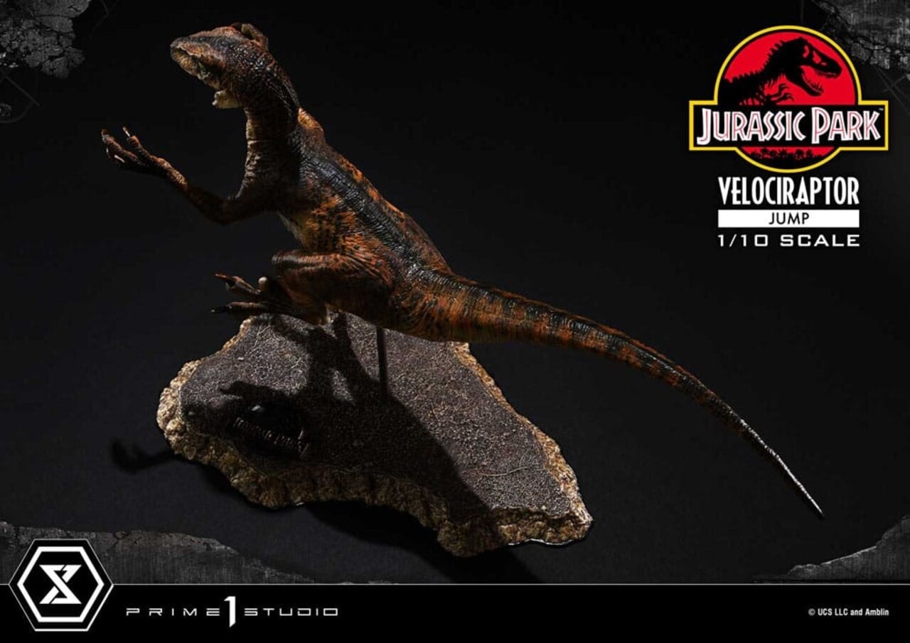 Prime 1 Studio Jurassic Park Prime Collectibles Statue 1/10 Velociraptor Jump 21 cm Prime 1 Studio Jurassic Park Prime Collectibles Statue 1/10 Velociraptor Jump 21 cm