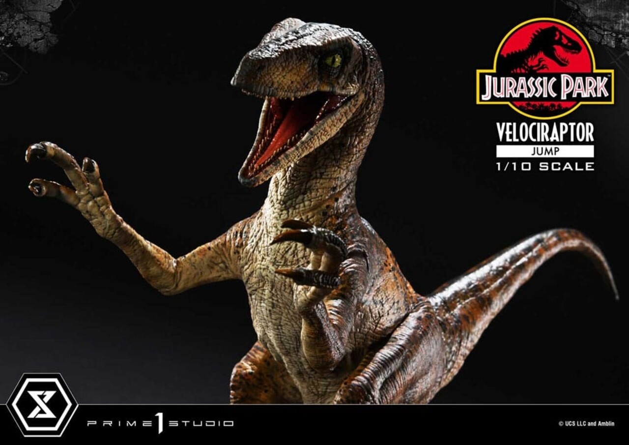 Prime 1 Studio Jurassic Park Prime Collectibles Statue 1/10 Velociraptor Jump 21 cm Prime 1 Studio Jurassic Park Prime Collectibles Statue 1/10 Velociraptor Jump 21 cm