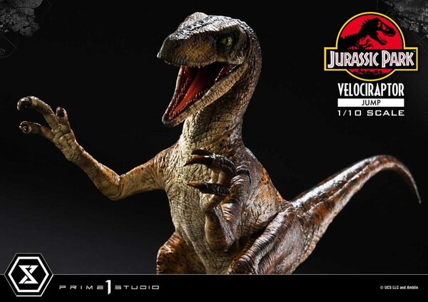Prime 1 Studio Jurassic Park Prime Collectibles Statue 1/10 Velociraptor Jump 21 cm Prime 1 Studio Jurassic Park Prime Collectibles Statue 1/10 Velociraptor Jump 21 cm