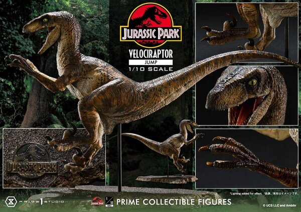 Jurassic World - Grande figurine dinosaure Vélociraptor XL