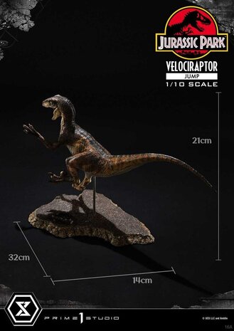 Prime 1 Studio Jurassic Park Prime Collectibles Statue 1/10 Velociraptor Jump 21 cm Prime 1 Studio Jurassic Park Prime Collectibles Statue 1/10 Velociraptor Jump 21 cm