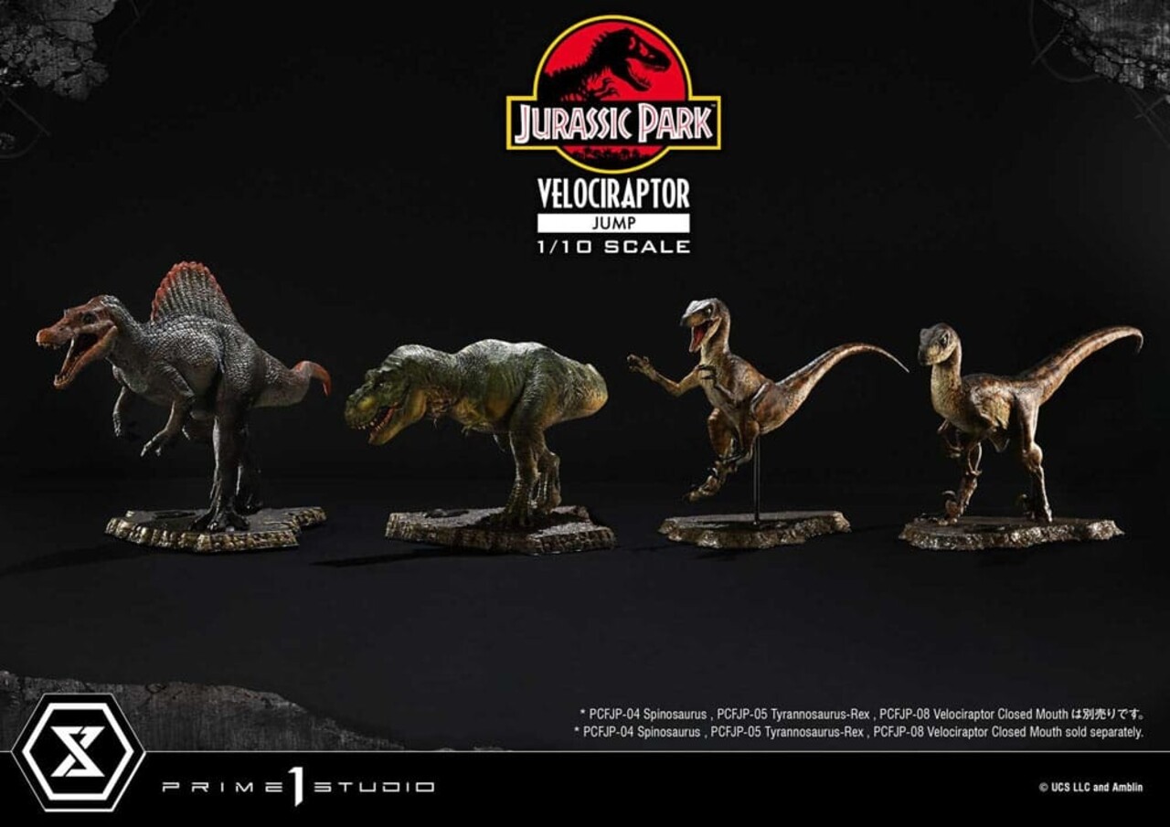 Prime 1 Studio Jurassic Park Prime Collectibles Statue 1/10 Velociraptor Jump 21 cm Prime 1 Studio Jurassic Park Prime Collectibles Statue 1/10 Velociraptor Jump 21 cm
