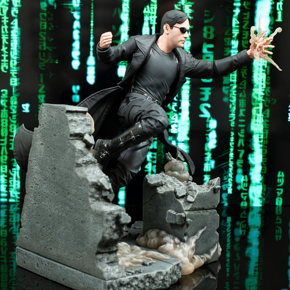 Diamond Select Toys The Matrix Gallery Deluxe PVC Statue Neo 25 cm Diamond Select Toys The Matrix Gallery Deluxe PVC Statue Neo 25 cm