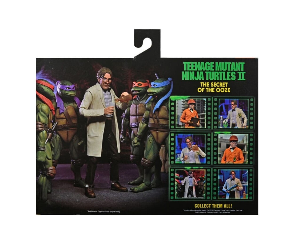 Neca TMNT II: The Secret of the Ooze Action Figure 2-Pack Lab Coat Professor Perry and Hazmat Suit Professor Perry 18 cm Neca TMNT II: The Secret of the Ooze Action Figure 2-Pack Lab Coat Professor Perry and Hazmat Suit Professor Perry 18 cm
