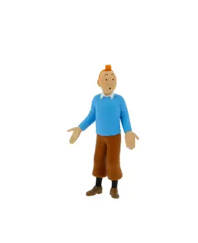 Tintinimaginatio Tintin PVC Statuette Tintin En Pull Blue Tintinimaginatio Tintin PVC Statuette Tintin En Pull Blue