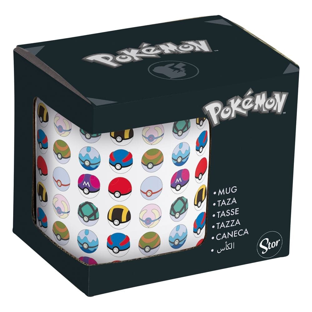 Pokemon Tazza Da Campeggio In Acciaio Con Moschettone - Pokeball, 237ml
