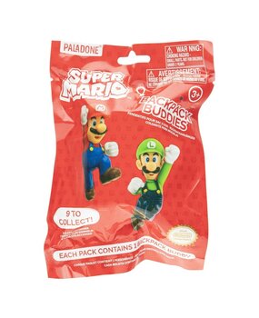 Paladone Super Mario Backpack Buddie Keychain (Random) Paladone Super Mario Backpack Buddie Keychain (Random)