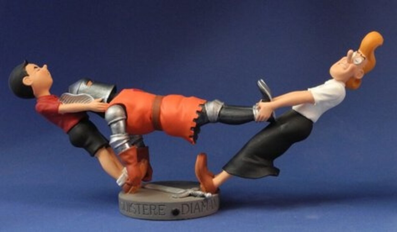 Parastone Suske en Wiske Beeldje De Duistere Diamant 12 cm