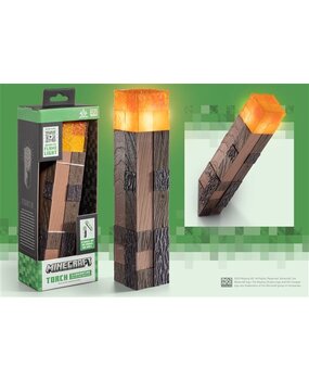 The Noble Collection Minecraft Torch Verlichte Replica 25 cm The Noble Collection Minecraft Torch Verlichte Replica 25 cm