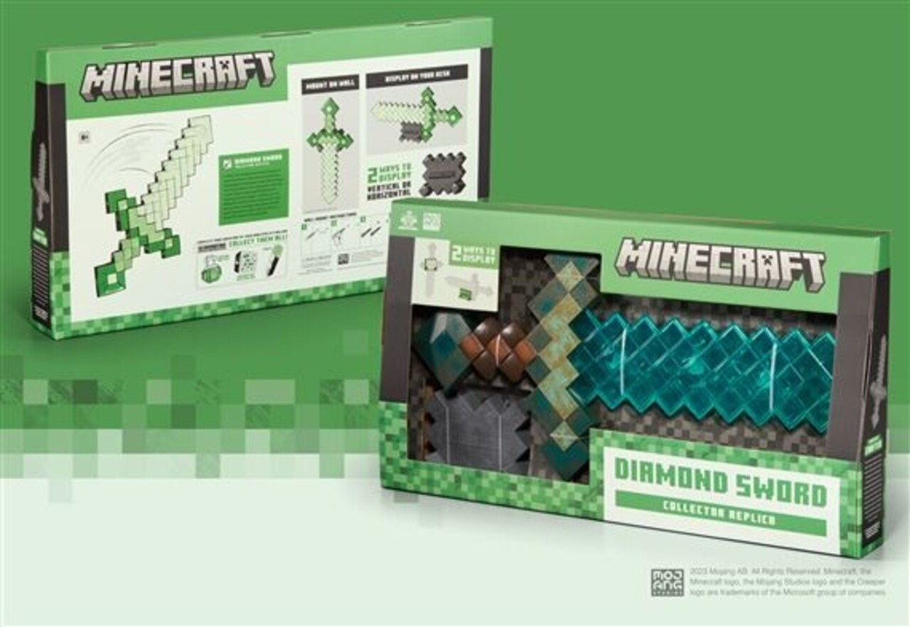 The Noble Collection Minecraft Diamond Zwaard Replica 50 cm The Noble Collection Minecraft Diamond Zwaard Replica 50 cm