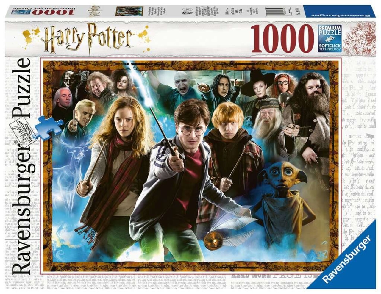 Ravensburger Harry Potter Tovenaarsleerling Puzzel (1000 stukken) Ravensburger Harry Potter Tovenaarsleerling Puzzel (1000 stukken)