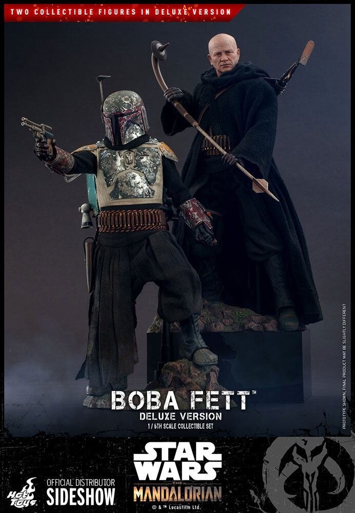Hot Toys Star Wars The Mandalorian Action Figure 2-Pack 1/6 Boba Fett Deluxe 30 cm Hot Toys Star Wars The Mandalorian Action Figure 2-Pack 1/6 Boba Fett Deluxe 30 cm