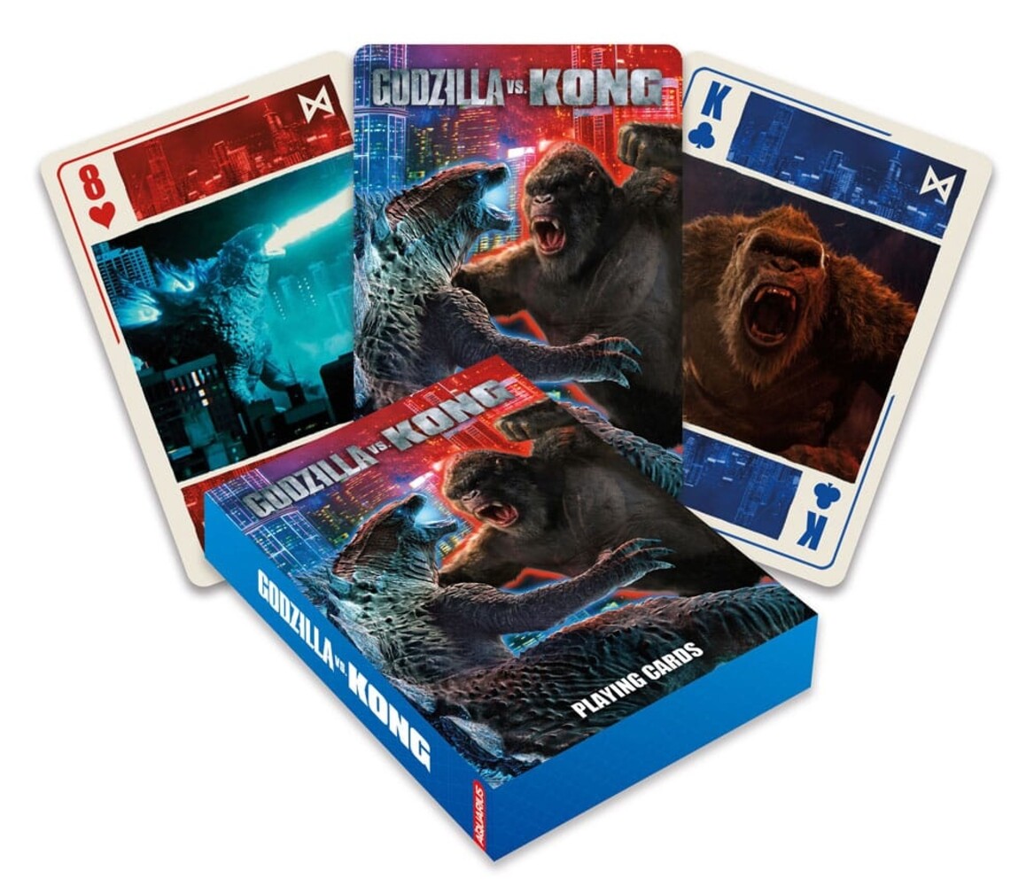 Aquarius Godzilla vs Kong Playing Cards Aquarius Godzilla vs Kong Playing Cards