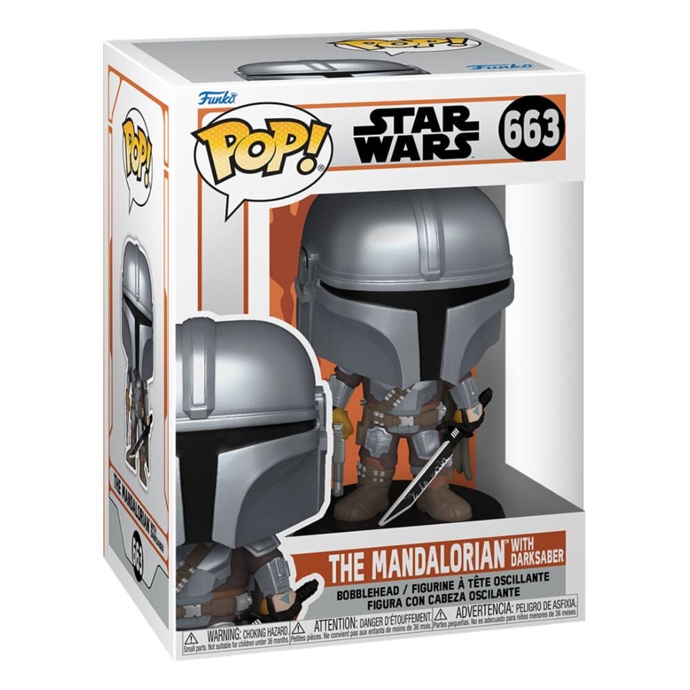 Funko Star Wars: The Mandalorian POP! Vinyl Figure The Mandalorian #663 Funko Star Wars: The Mandalorian POP! Vinyl Figure The Mandalorian #663