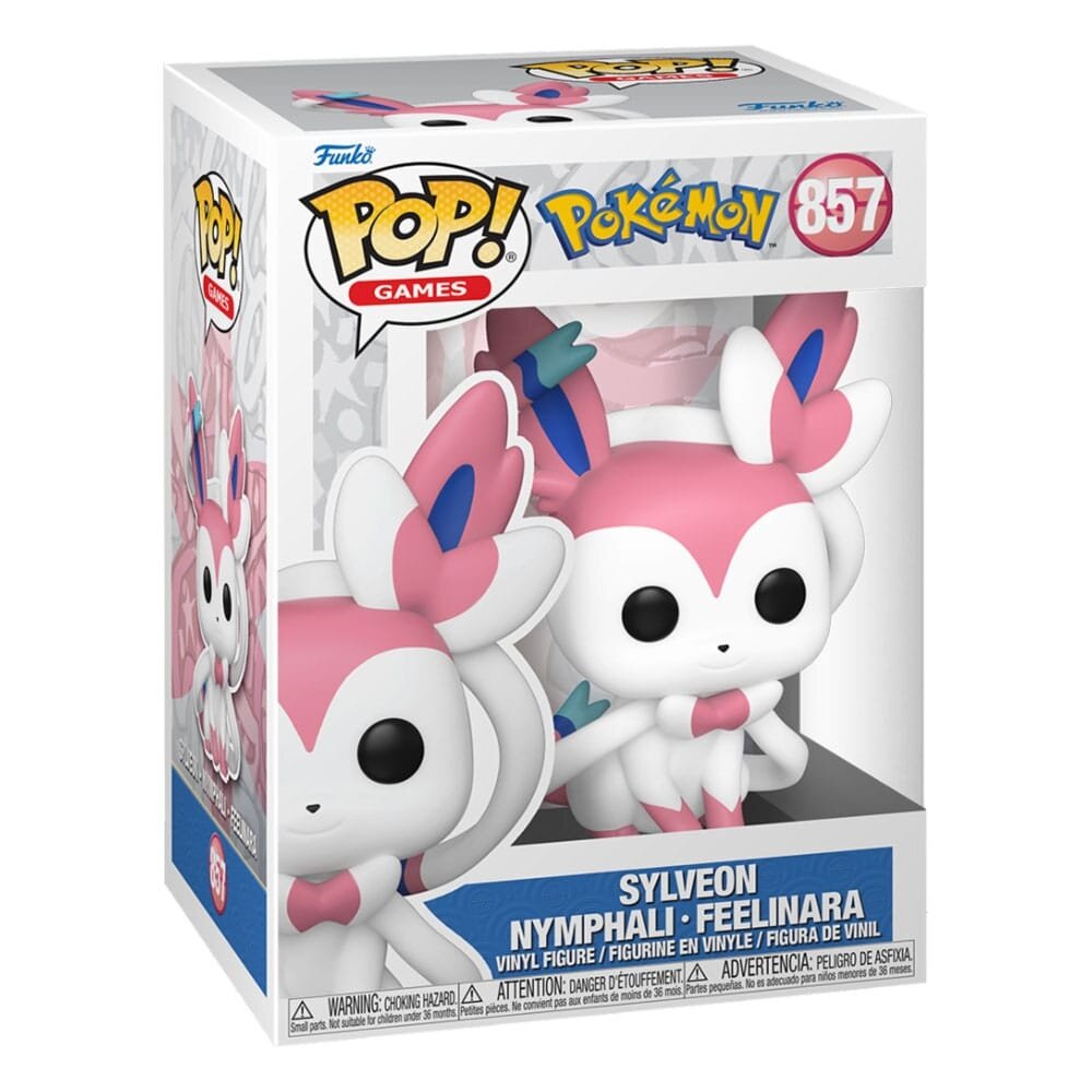 Funko Pokemon POP! Games Vinyl Figure Sylveon #857 Funko Pokemon POP! Games Vinyl Figure Sylveon #857