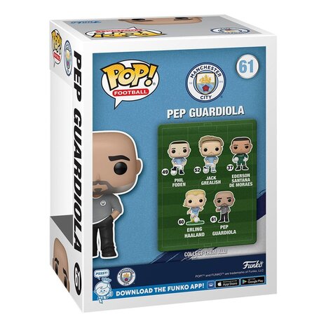 EFL POP! Football Vinyl Figure ManCity Pep Guardiola n° 61