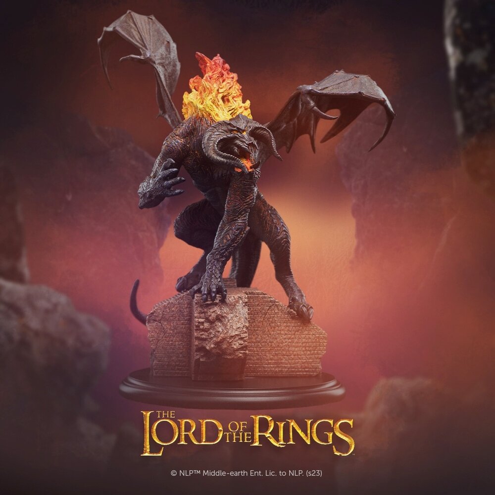 Weta Workshop Lord of the Rings Mini Statue The Balrog in Moria 19 cm Weta Workshop Lord of the Rings Mini Statue The Balrog in Moria 19 cm