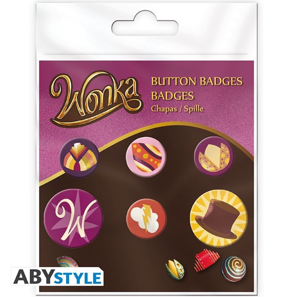 ABY Style Wonka Candies Pins (5x) ABY Style Wonka Candies Pins (5x)
