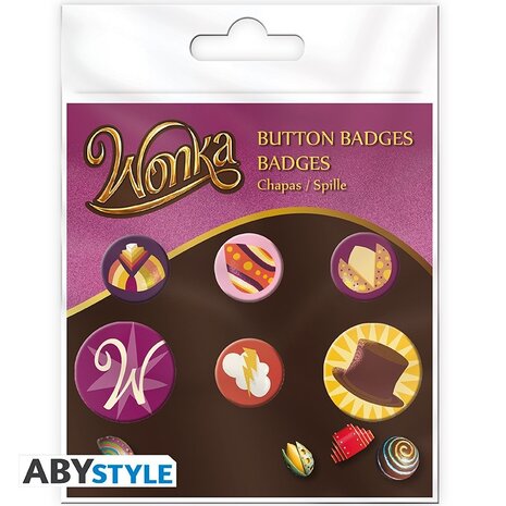 ABY Style Wonka Candies Pins (5x) ABY Style Wonka Candies Pins (5x)