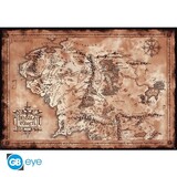 GB Eye Le Seigneur des Anneaux Map Poster 91.5 x 61 cm GB Eye Le Seigneur des Anneaux Map Poster 91.5 x 61 cm