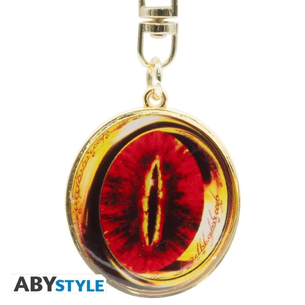 ABY Style Lord of the Rings Sauron Metal Keychain ABY Style Lord of the Rings Sauron Metal Keychain