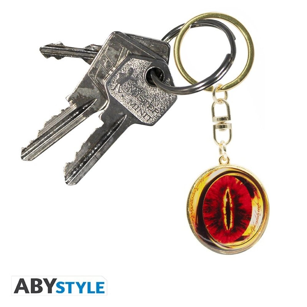 ABY Style Lord of the Rings Sauron Metal Keychain ABY Style Lord of the Rings Sauron Metal Keychain