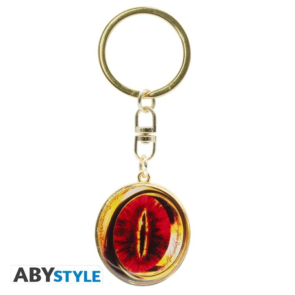 ABY Style Lord of the Rings Sauron Metal Keychain ABY Style Lord of the Rings Sauron Metal Keychain