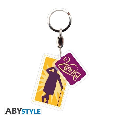 ABY Style Willy Wonka Keychain ABY Style Willy Wonka Keychain