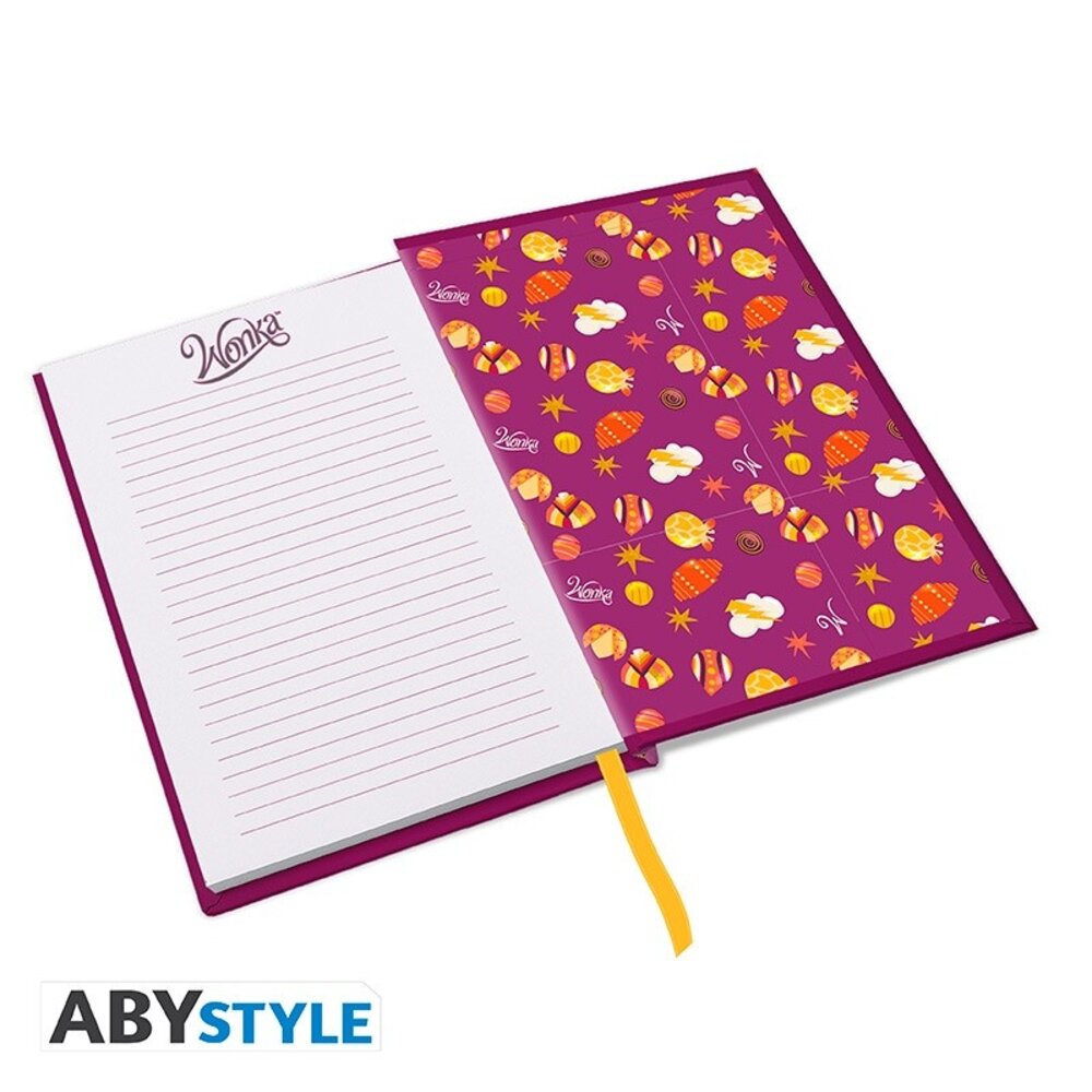 WILLY WONKA - Notebook + Marque-Page - Format A5 