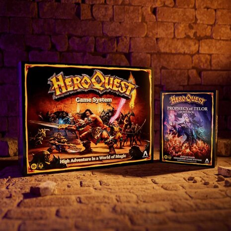 Hero Quest Prophecy of Telor Quest Pack