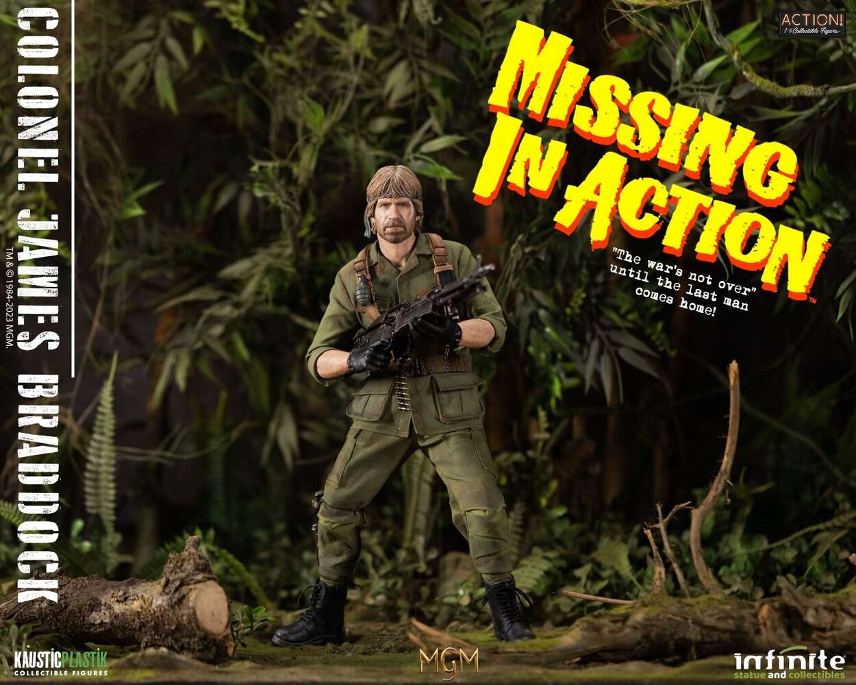 Infinite Statue Missing In Action Action Figure 1/6 Colonal James Braddock Standard Edition Infinite Statue Missing In Action Action Figure 1/6 Colonal James Braddock Standard Edition