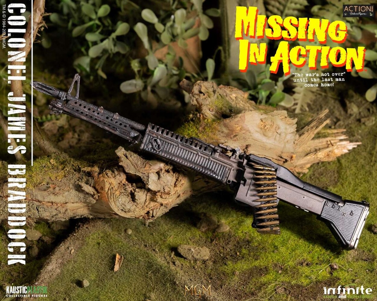 Infinite Statue Missing In Action Action Figure 1/6 Colonal James Braddock Standard Edition Infinite Statue Missing In Action Action Figure 1/6 Colonal James Braddock Standard Edition