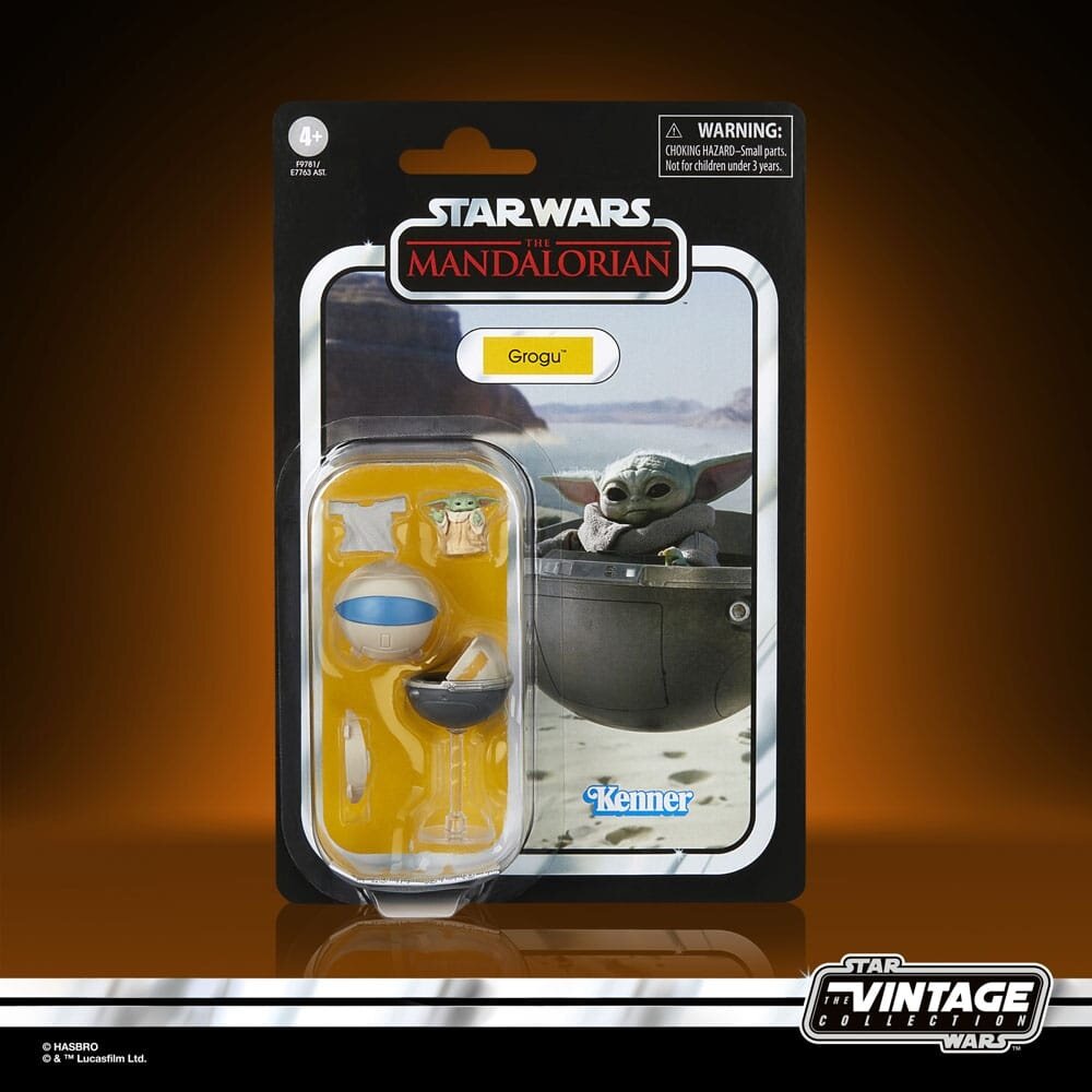 Hasbro Star Wars: The Mandalorian Vintage Collection Action Figure Grogu 10 cm Hasbro Star Wars: The Mandalorian Vintage Collection Action Figure Grogu 10 cm