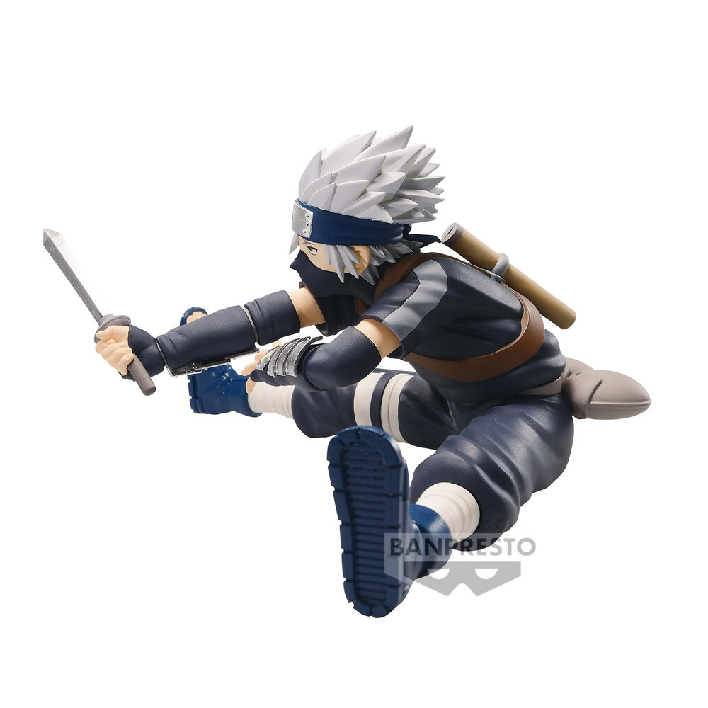 Banpresto Naruto Shippuden Vibration Stars Hatake Kakashi Figure 8 cm Banpresto Naruto Shippuden Vibration Stars Hatake Kakashi Figure 8 cm