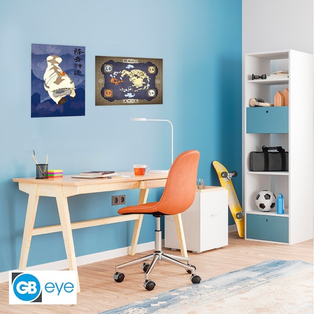 ABY Style Avatar: The Last Airbender Set van 2 Posters 52 x 38 cm