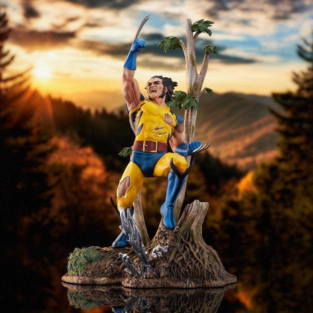 Diamond Select Toys Marvel Gallery PVC Diorama 90's Comic Wolverine 28 cm Diamond Select Toys Marvel Gallery PVC Diorama 90's Comic Wolverine 28 cm