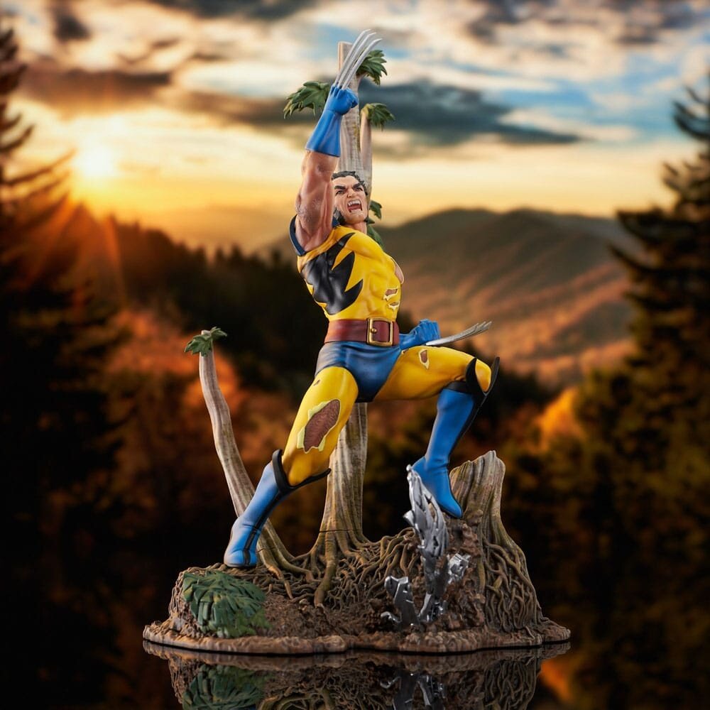 Diamond Select Toys Marvel Gallery PVC Diorama 90's Comic Wolverine 28 cm Diamond Select Toys Marvel Gallery PVC Diorama 90's Comic Wolverine 28 cm