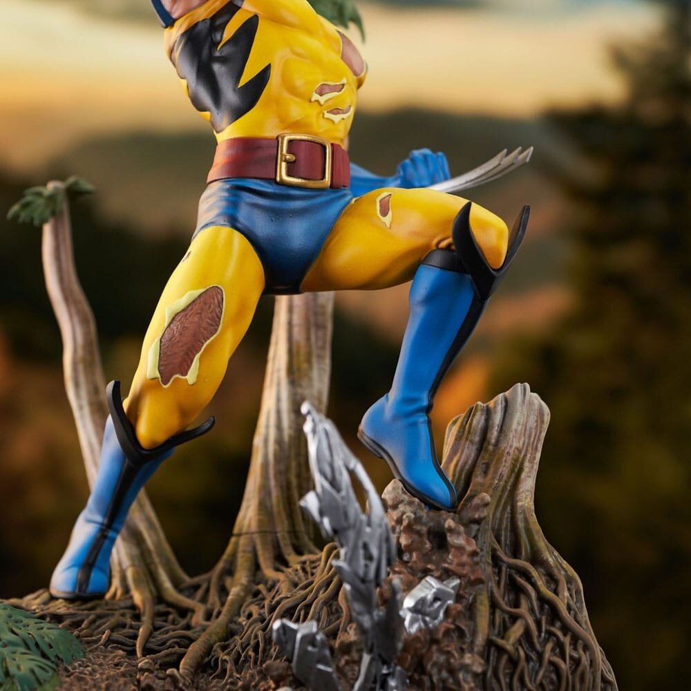 Diamond Select Toys Marvel Gallery PVC Diorama 90's Comic Wolverine 28 cm Diamond Select Toys Marvel Gallery PVC Diorama 90's Comic Wolverine 28 cm