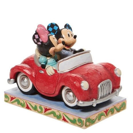 Disney Traditions Minnie en Mickey Mouse A Lovely Drive 13 cm Disney Traditions Minnie en Mickey Mouse A Lovely Drive 13 cm