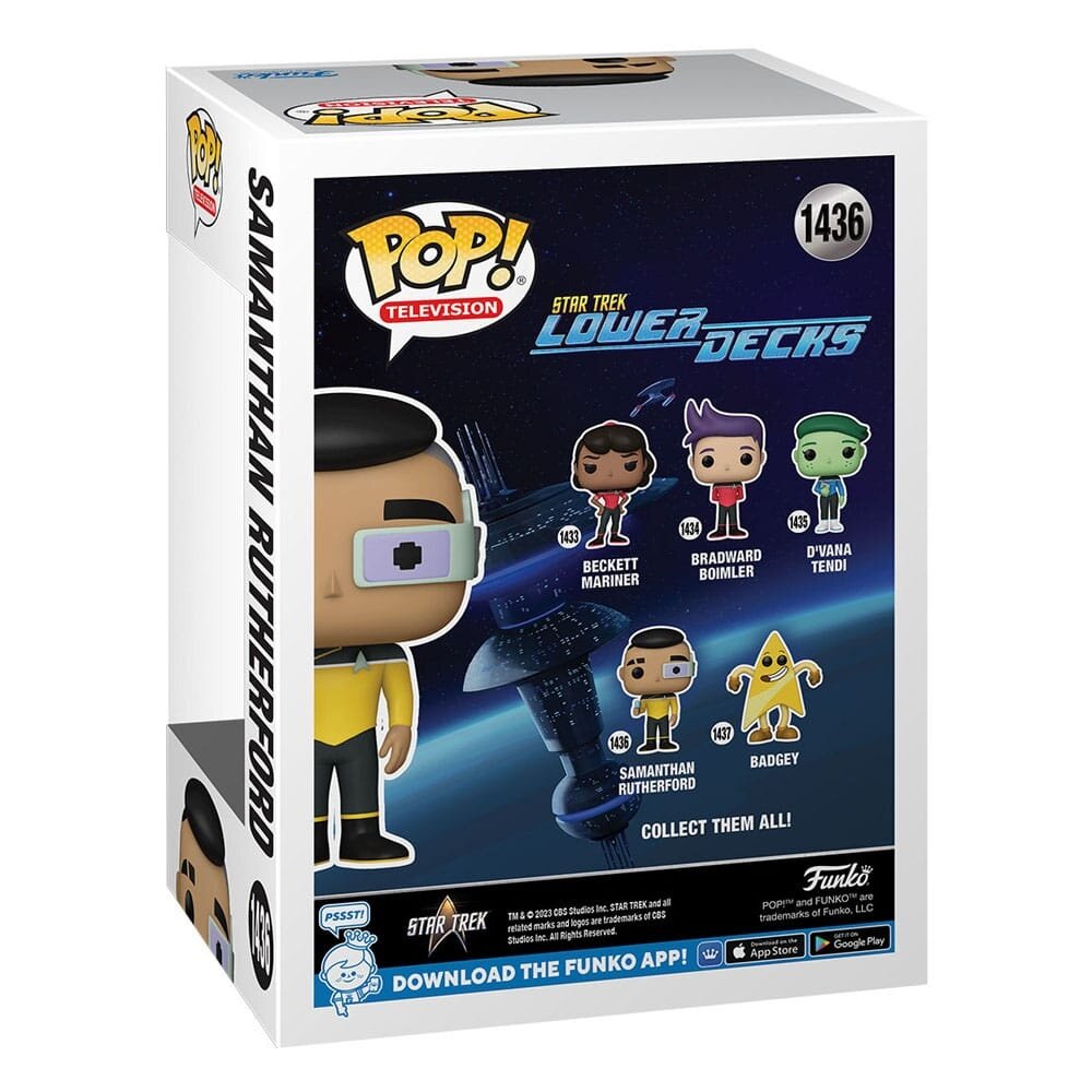 Funko Star Trek Lower Decks POP! TV Vinyl Figure Samanthan #1436 Funko Star Trek Lower Decks POP! TV Vinyl Figure Samanthan #1436